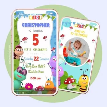 BICHIKIDS BIRTHDAY INVITATION