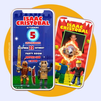 Roblox Video Invitation - Custom Animated Invite (Ready to Send)