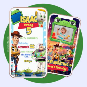 Toy Story 5 Video Invitation - Personalized & Ready to Share